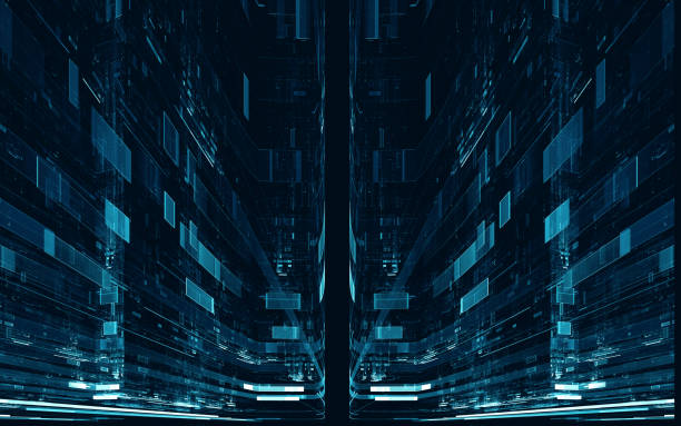 Abstract digital science fiction futuristic background Abstract image suitable for use in science fiction, scientific, technological, futuristic and abstract backgrounds minecraft floor patterns stock pictures, royalty-free photos & images