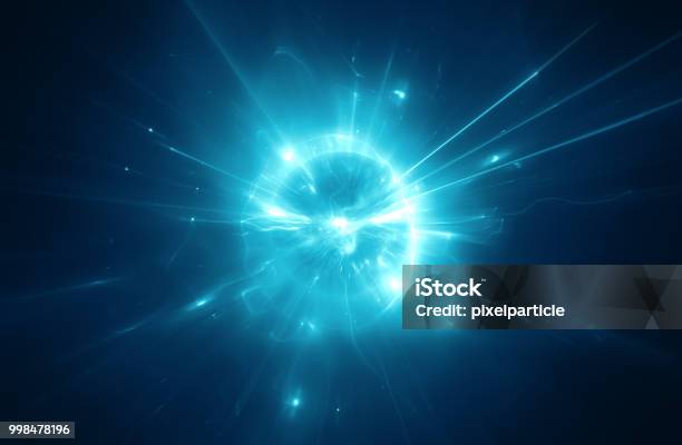 Abstract Background Stock Photo - Download Image Now - Light - Natural Phenomenon, Vitality, Exploding