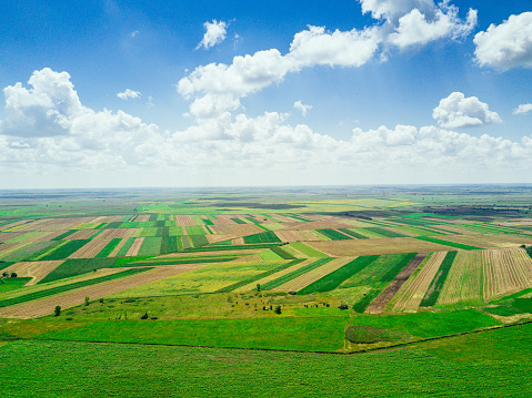 Agriculture area in Central Europe