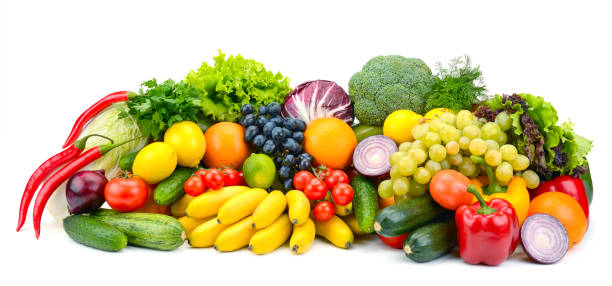 istock Large assortment useful vegetables and fruits 998489776