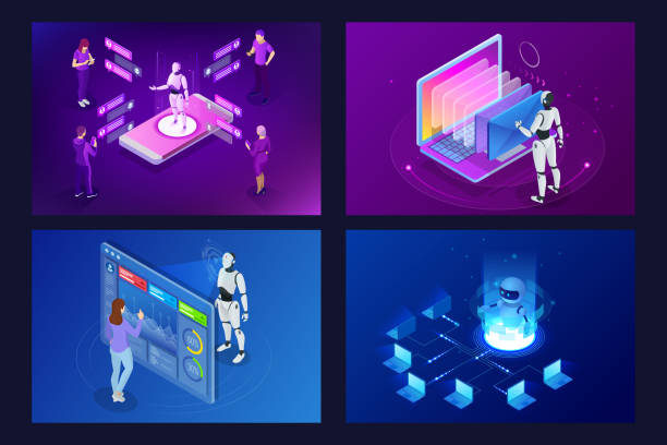 Download Cyborg, Chatbot, Chat. Royalty-Free Stock Illustration Image ...
