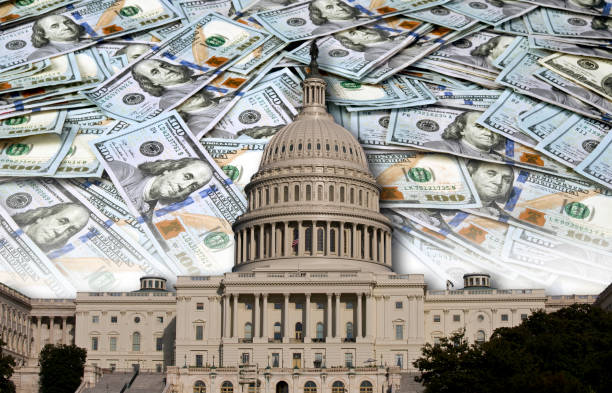 America Congress spending and wasting your money. the franklin institute stock pictures, royalty-free photos & images