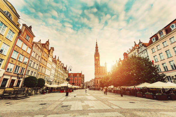 istock Dlugi Targ in Gdansk, Poland during sunrise. 998569848