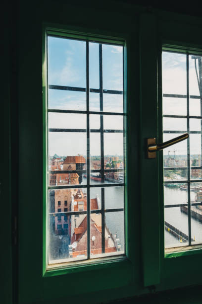 istock View on Old Town building in Gdansk through the window 998571078