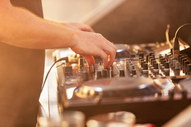 istock Unrecognizable dj at outdoor party 998588228