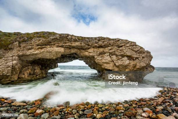 Arches Provincial Park Stock Photo - Download Image Now - Ancient, Arch - Architectural Feature, Atlantic Ocean