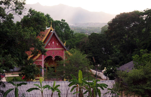 istock temple in natural environment, Pai, Thailand 998616996