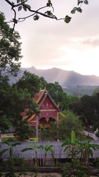 istock temple in natural environment, Pai, Thailand 998617126