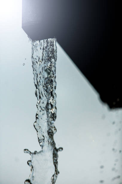 istock Roof drainage for rainwater massive flow 998622156