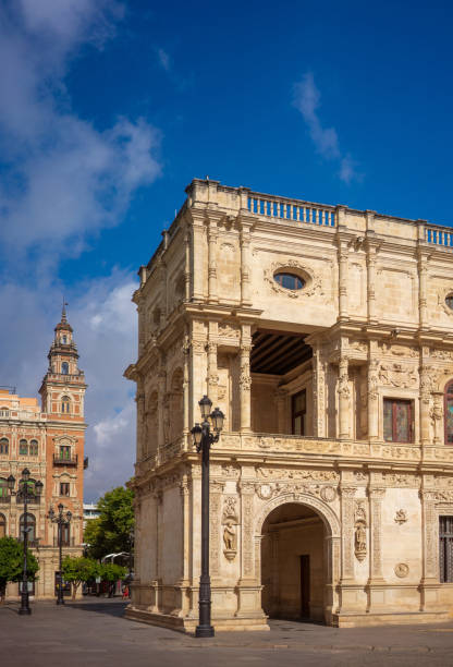 istock Post building Seville Spain 998632950
