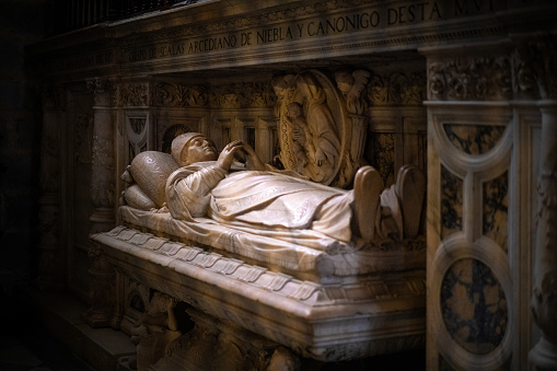 Tomb Seville Cathedral Spain