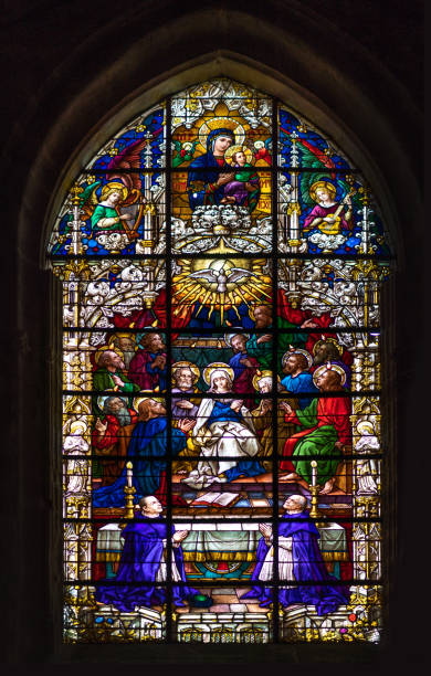 istock Glass windows Seville Cathedral Spain 998633544