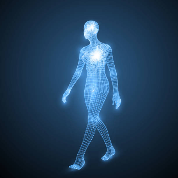 istock energy of the walking woman. 998651130