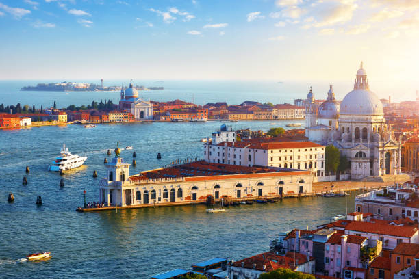 Venice Italy. Top view at Cathedral