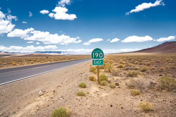 istock Road Sign in the Death Valley 998678792