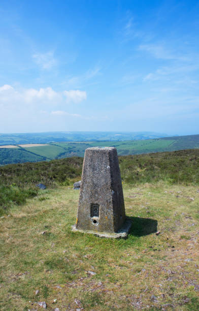 istock Trig Point on Exmoor National Park 998681592