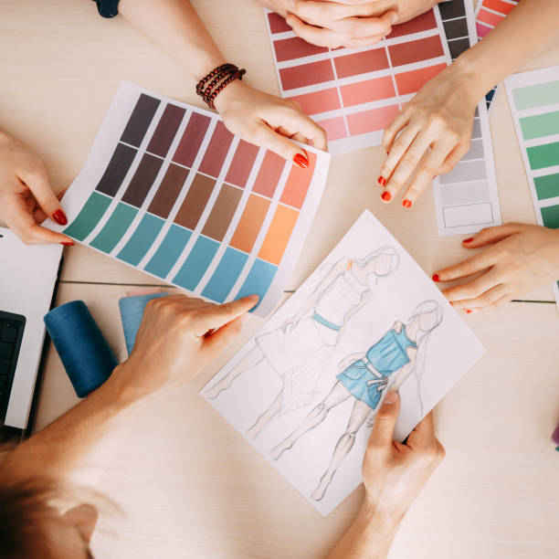 istock Fashion designers team creating new collection 998686480