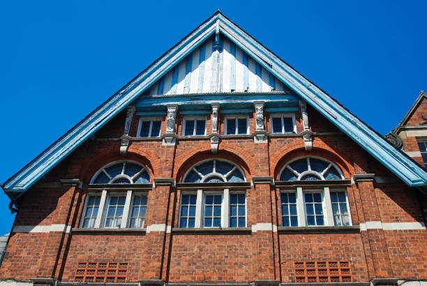 istock Old Arhitectural building Historical Red Brick Stone Blue Sky 998699010