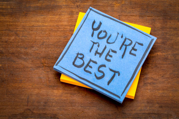istock You are the best positive note 998709950