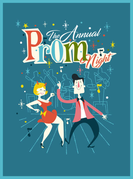 Prom Eve celebration, gala, elegance, graduation, party, social event, prom, music, anniversary, tradition, 1970-1979, dancing, disco dancing, nightclub, hockey puck, pop music, retro style, old-fashioned, afro, sphere, poster, placard, rock music, modern rock, pop art, fashion, lifestyles, music style, music festival, costume, caricature, popular music concert, rock musician, 1960, event, performance group, 1970, 1960-1969, studio 54, boogie nights, early rock & roll prom fashion stock illustrations