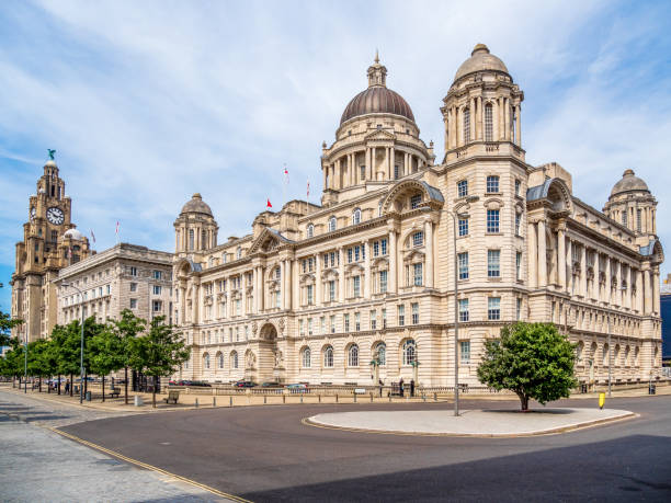 istock Liverpool waterfront and Pier Head, UK 998732212