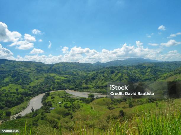 Impressive View Of The Cauca River Its Valley And The Mountains Of Colombia Stock Photo - Download Image Now