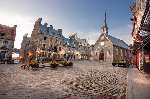 Petit Champlain distrito de Old Quebec City photo
