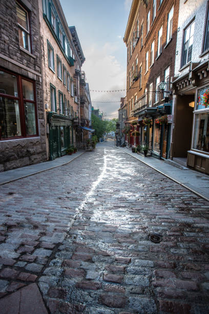 istock Petit Champlain District of Old Quebec City 998840850