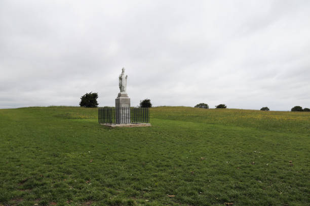 The Hill of Tara, located near the River Boyne, is an archaeological complex that runs between Navan and Dunshaughlin in County Meath, Ireland. It contains a number of ancient monuments and, according to tradition, was the seat of the High King of Ireland.