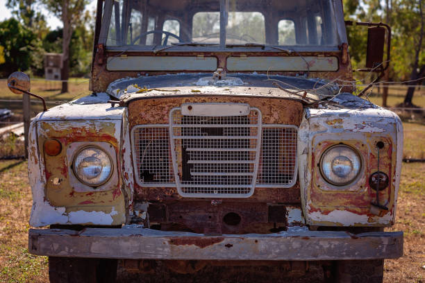 istock Vintage Grunge Wrecked Car Parts 998852302