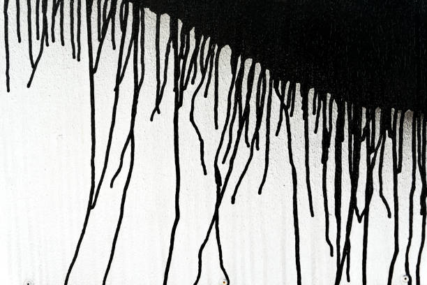 Black paint background