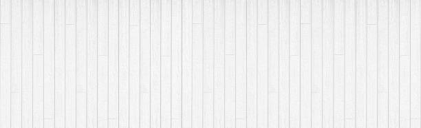 istock Panorama of white wood pattern and background 998859480