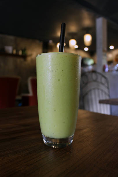 istock A cup of cold green avocado juice served cold 998885764