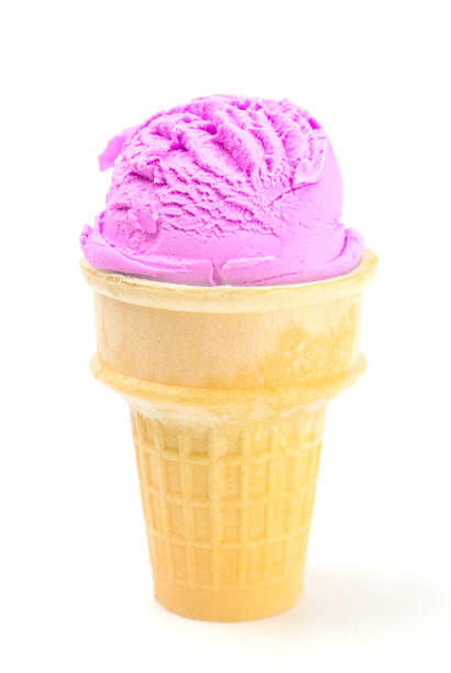 istock Single Scoop of Ice Cream Cone on a White Background 998902702