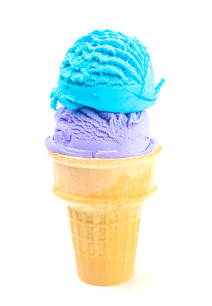 istock Double Scoop of Ice Cream Cone on a White Background 998902852