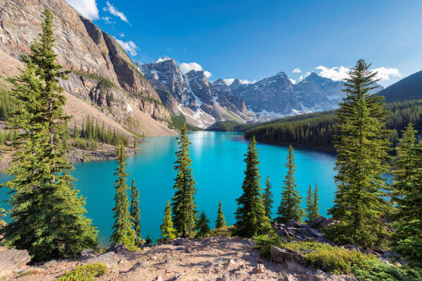 istock Moraine lake in Banff National Park, Canada 998941362