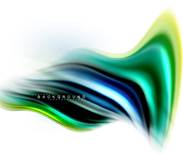 istock Fluid liquid mixing colors concept on light grey background, wave and swirl curve flow line, trendy abstract layout template for business presentation, app wallpaper banner, poster or wallpaper 998954252