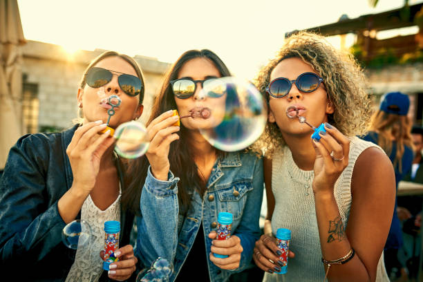 No moment spent blowing bubbles was ever wasted