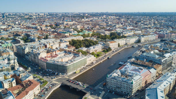 Panoramic view of Saint Petersburg