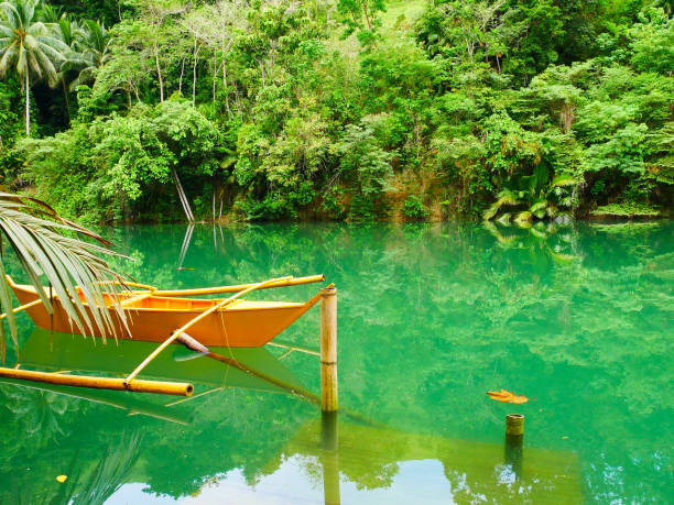 istock Boats on colorful water in Philippines 998976640