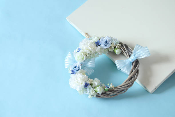 istock summer wreath of rose 998982948