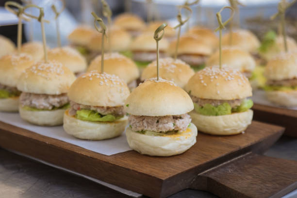 istock Sliders Mini Burger Cocktail Party 998983766