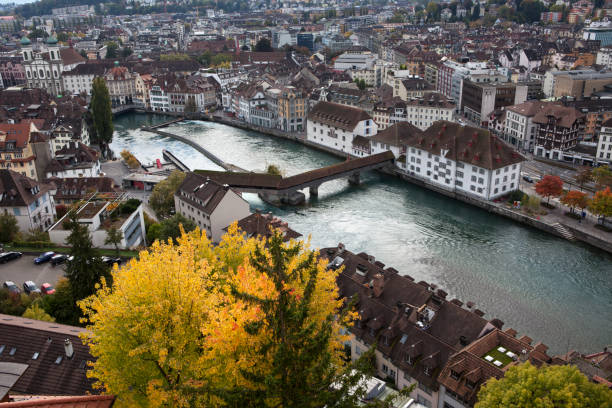 istock Overlook from Musegg Wall, Luzern, Switzerland 998984078