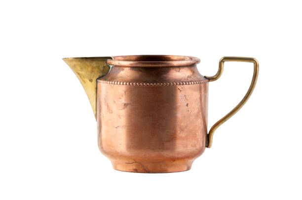 istock Vintage copper brass creamer 998992470