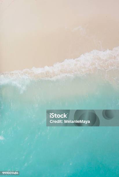 Paradise Beach And Waves Stock Photo - Download Image Now - Beach, Sea, Sand