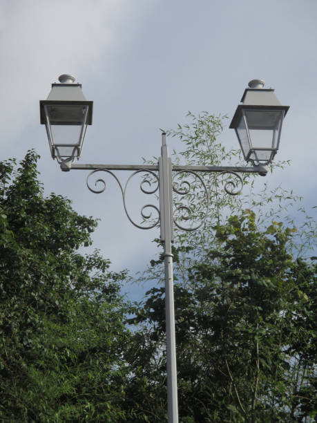 istock Public lighting street lamps 999005358