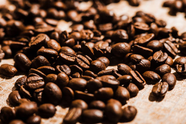 istock Coffee beans.Roasted coffee beans goals. 999037756