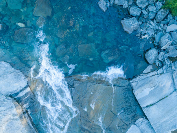 istock Remote located waterfalls and river in the great wilderness seen from above 999064678