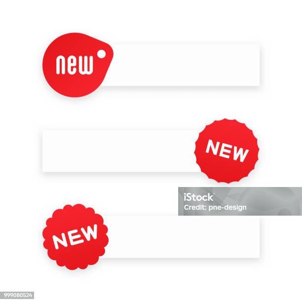 New Sign Tag New Tag Vector Stock Illustration - Download Image Now - Advertisement ...