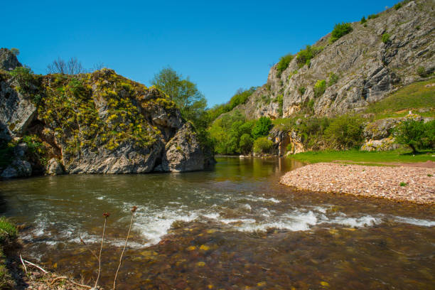 Temska river on the mounatain  Stara planina (Old mountain)